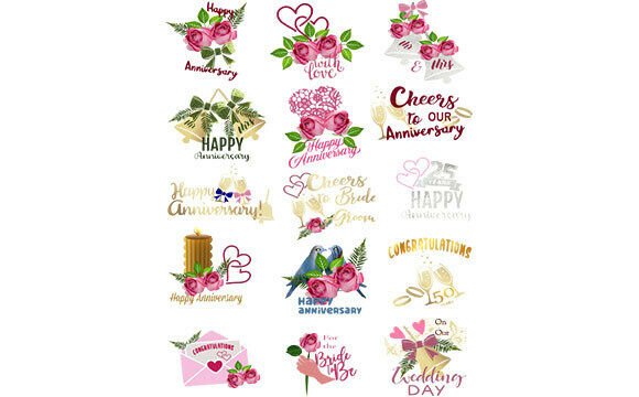 Elegant Motifs: Using Wedding Clipart in Your Designs