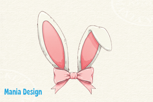Hop into Easter with Coquette Bunny Ear Graphics