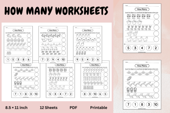 How Many Worksheets 1 - 10: Essential Tools for Early Learning