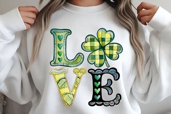Infuse Your Projects with Festive Charm: A Deep Dive into St Patrick's Love Designs
