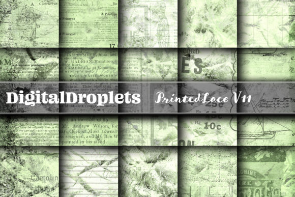 Printed Lace Vol. 11 | Collection: Vintage Texture for Modern Design