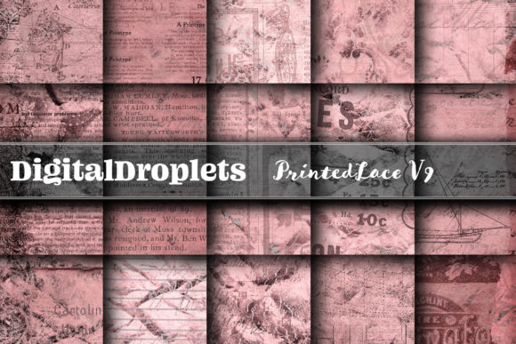 Printed Lace Vol. 9 | Collection: Vintage Charm for Modern Projects